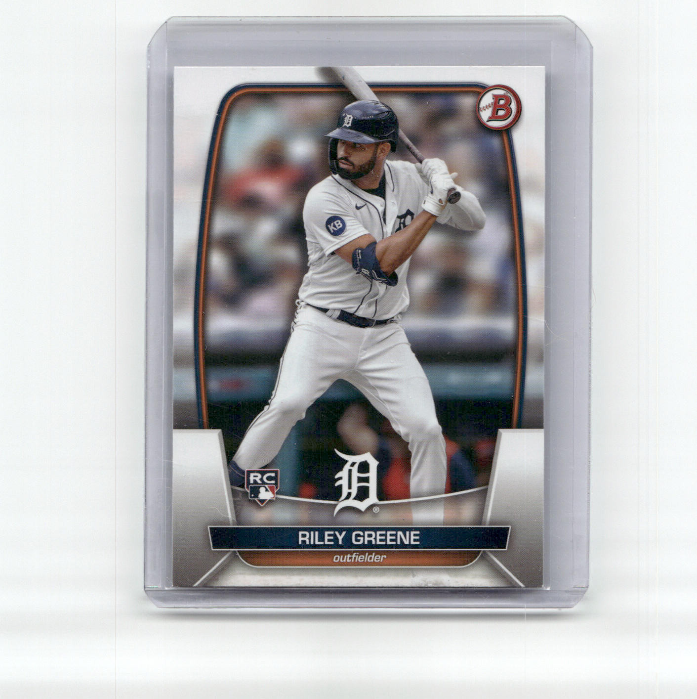 2023 Bowman #90 Riley Greene Base Rookie - Detroit Tigers