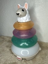 Fisher-Price Linkimals Lights  Colors Llama Multicolor Musical Stacking Toy