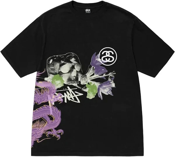 Stussy Strike Tee Black 929A8BF0 Size XL Fresh Stock Fast Shipping