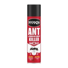 Nippon Ant & Crawling Insect Killer Spray 300ml Fast Acting Indoor & Outdoor