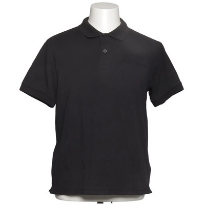 Calvin Klein Jeans, Poloshirt, Größe: M, Relaxed Fit, Schwarz, Baumwolle #kAL