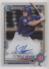 2021 Bowman Chrome Prospect Refractor 317/499 Ethan Hearn #CPA-EH Auto 0lj0