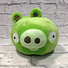 Green Pig Angry Birds 8" Plush Commonwealth No Sound Stuffed Animal 2010