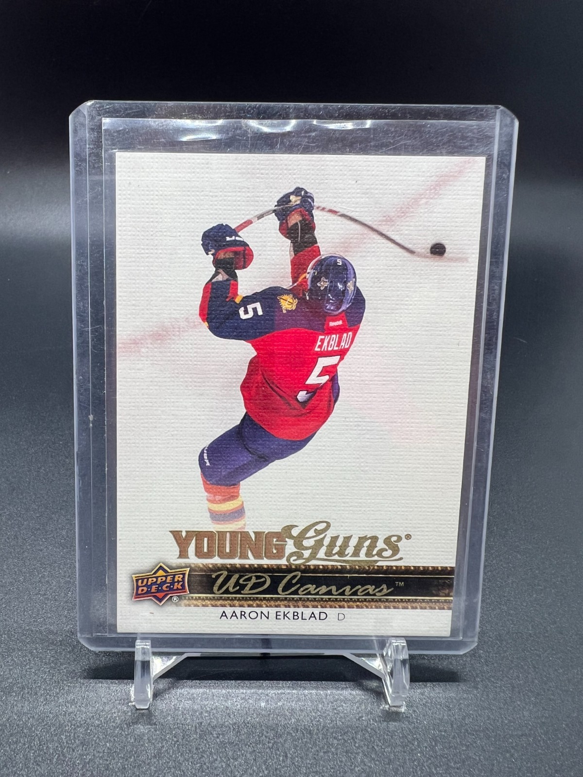 2014-15 Upper Deck UD Canvas #C105 Aaron Ekblad YG RC Young Guns Rookie