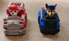 Lotto 2 Veicoli Paw Patrol Marshall Chase Originali