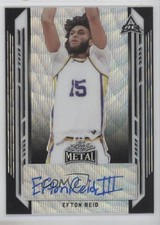2021-22 Leaf Metal Black Wave 1/10 Efton Reid #BA-ER1 Auto 0t1f