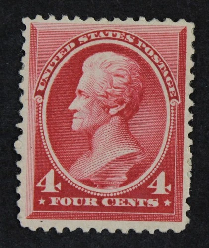 CKStamps: US Stamps Collection Scott#214 4c Jackson Mint HR OG