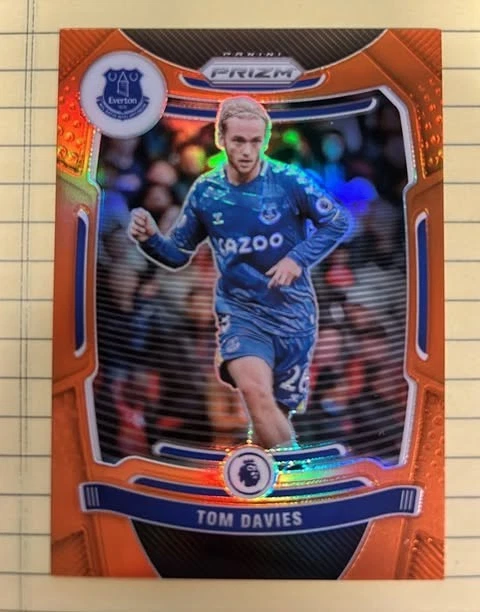 Everton Soccer Original Serial Numbered Sports Trading Cards