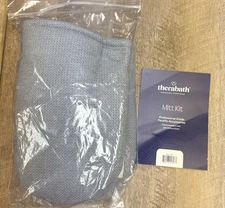 Therabath Plush Insulated Mitt Kit for Paraffin Wax Bath Includes 100 Liners New