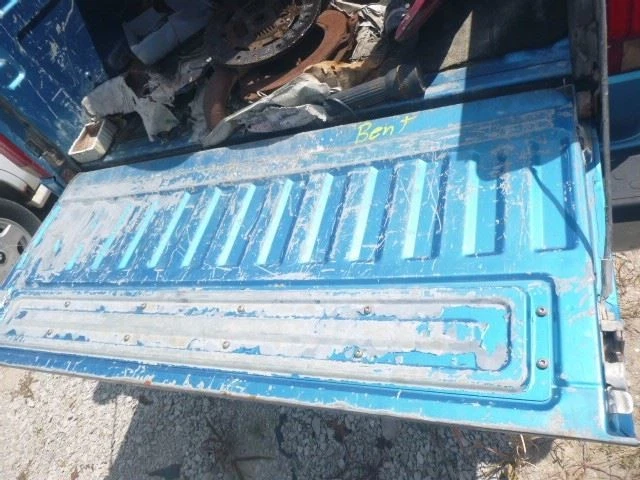 Ford F-150 1995 Bootlid/Tailgate Blue F2TZ-9940700-A 4256 - Image 2 of 4