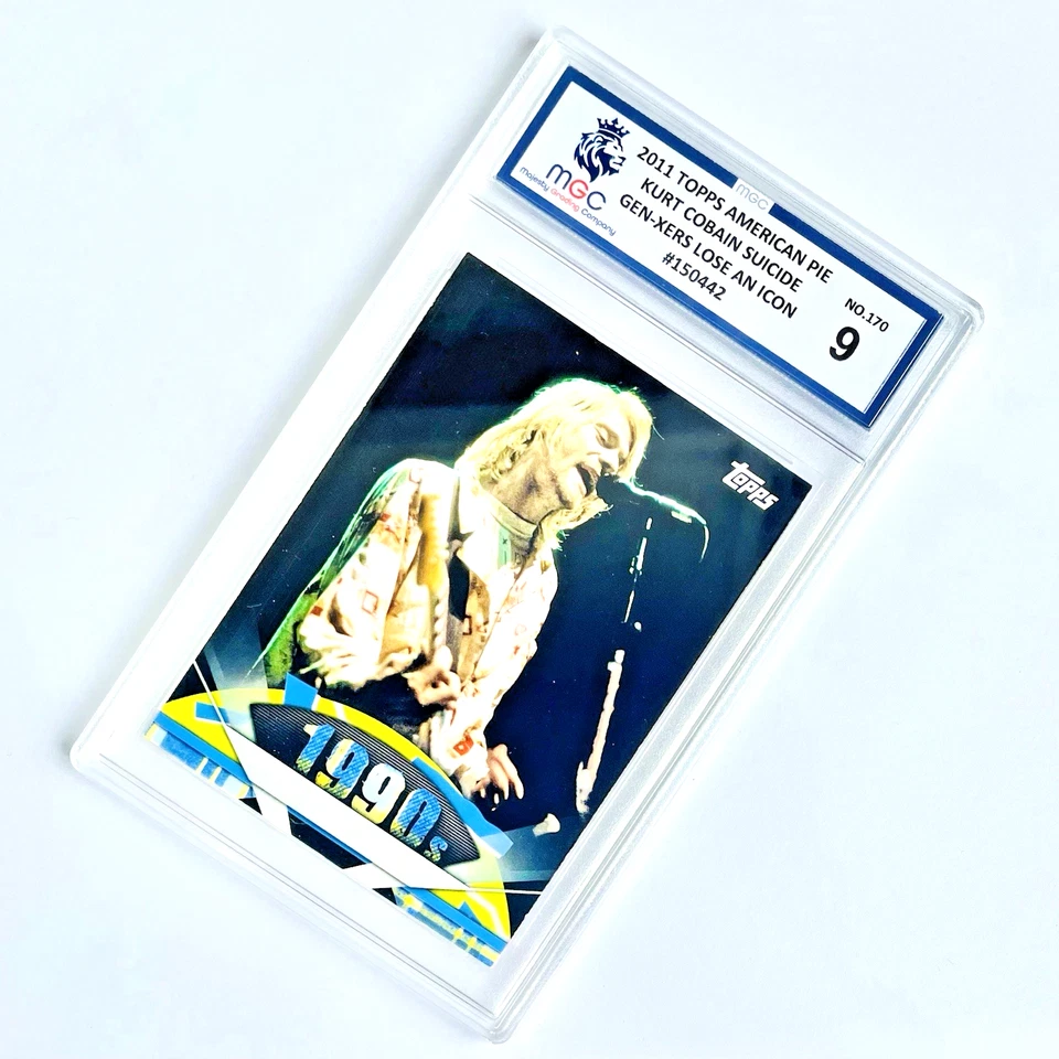 Kurt Cobain Nirvana MGC 9 Not PSA 9 2011 Topps American Pie #170 Trading Card 💎 - Image 4 of 4