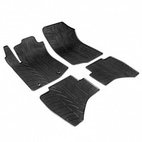 Gummi-FußMatten Toyota Aygo 2014-2021 Gledring Passgenau Auto Set
