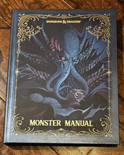 Dungeons  Dragons Monster Manual 50th Anniversary Hardcover Book 17  2024 