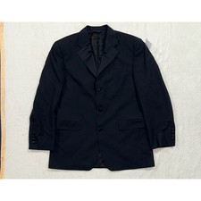 New Brooks Brothers Black Blazer Men's 40R Jacket 3 Button Made In Canada
