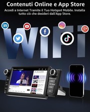 Autoradio Fiat Grande Punto con Android Auto e CarPlay Bluetooth USB Mp3 - Miniatura 5