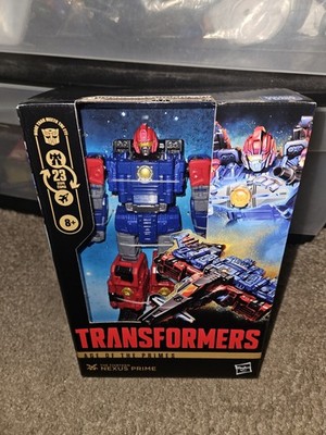 Transformers Age of the Primes Voyager Class NEXUS PRIME Figure NIB 