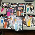 70s/80s Star Wars Card Back ONLY  Kenner Lot Of 12 & 2 Catalog Inserts