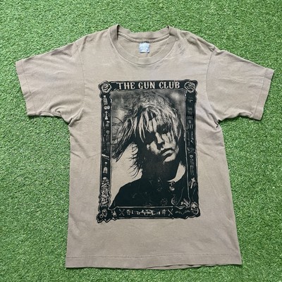 Vintage 90s 1996 The Gun Club Post Punk Rock Band T Shirt Love Ivy Tee Medium M