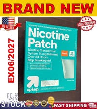 Up Up Nicotine Patch Step 2 14mg Clear Stop Smoking Aid 14 Count