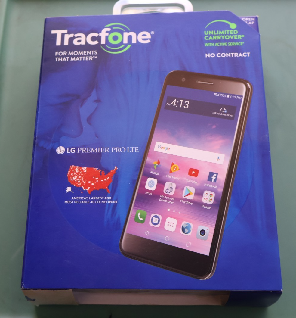 Lte Lg Rebel Sim Card Size LG Premier Pro 16 GB Black (TracFone