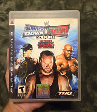 THQ WWE SmackDown vs. Raw 2008 PS3 (Case + Disc)