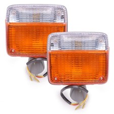2x Front Turn Signal Light Lamp For Toyota Land Cruiser Fj40 Fj45 1969 - 1980