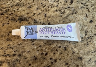 Trader Joes Toothpaste Fennel Propolis Myrrh - All Natural No Fluoride ...