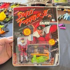 1993 GI JOE M BISON v1 STREET FIGHTER 2 CARDED PAD VARIANT FIGURE SEALED MOSC MT