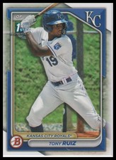 2024 Bowman Tony Ruiz Prospects Kansas City Royals