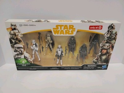 Star Wars Force Link 2.0 3.75 Action Figure Pack of 6 Target Exclusive Troopers