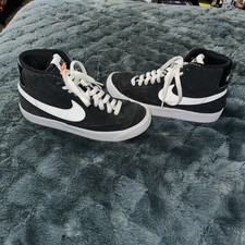 Nike Blazer Mid '77 Suede Black White DD3237-002 Sneakers Shoes Youth 6.5