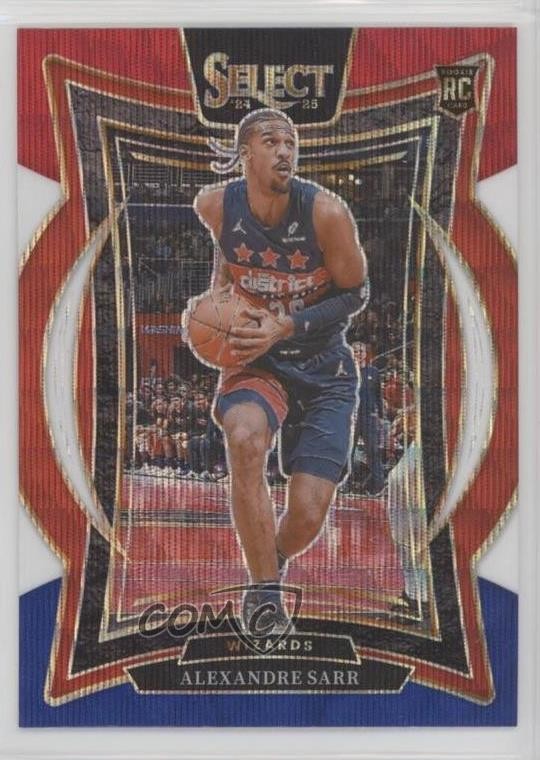 2024-25 Panini Select Concourse Tri-Color Prizm Alexandre Sarr #73 14wi