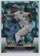 2023 Bowman Chrome Sapphire Edition Aqua 69/99 Eury Perez Eury Pérez #90 0m7x
