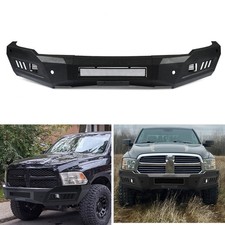 Off Road Front Bumper Wled Lights Fits 2013-2018 Dodge Ram 1500 W Park Assist Off Road Front Bumper Wled Lights Fits 2013-2018 Dodge Ram 1500 W Park Assist