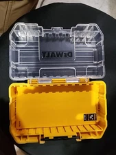 DEWALT TOUGH CASE SM BIT TIP STORAGE ORGANIZER STACKABLE INTERLOCKING EMPTY