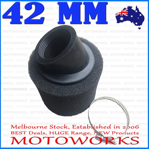 GREEN 41 42mm Foam Air Filter Pod Cleaner 150cc 160cc PIT PRO Quad Dirt Bike ATV - Foto 8