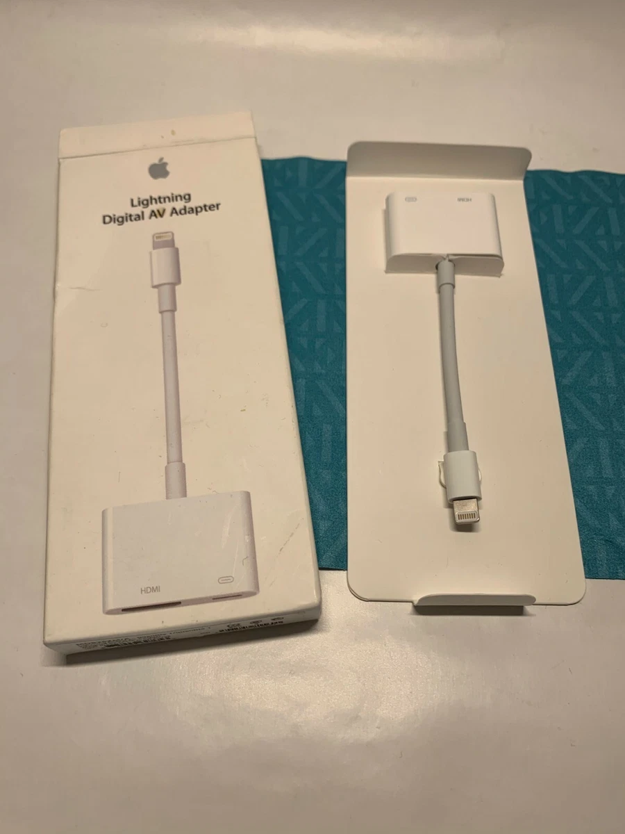 NEW Apple - Lightning Digital AV Adapter, model A1438 888462323062