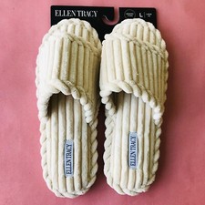 Ellen Tracy  Women's Slippers Memory Foam Size : L 9  MSRP : 32 NWT
