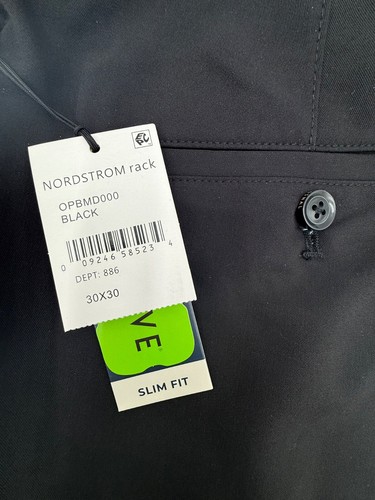 $110 Penguin Men’s-Performance Golf Pants -30Wx30L-Black-New Tag - Picture 7 of 7
