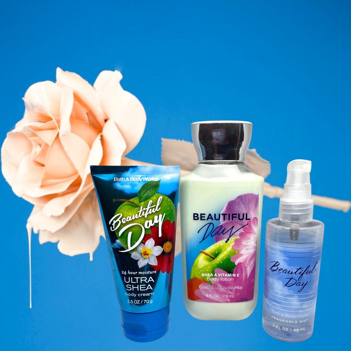 Bath Body Works Beautiful Day Lotion 8oz Body Cream oz