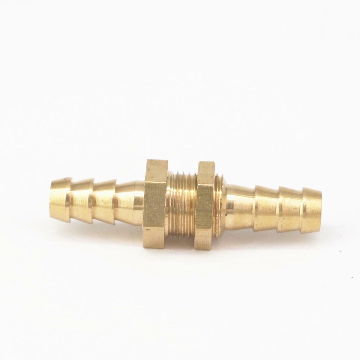 4x Messing Schlauchverbinder 10mm X 6mm | Reduzierstück Mit Widerhaken | Für Wasser, Luft, Kraftstoff & Öl