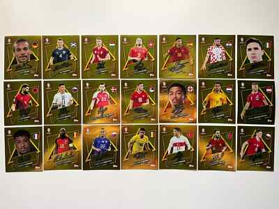 Topps EM 24 UEFA EURO 2024 Germany Gold SP mit&ohne Signature  Auswahl  / Choose