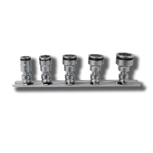 Koken RS2441MZ/5 Z-Series 6-Point Universal NUT GRIP Sockets, 1/4" Sq Dr, 5 Pc.