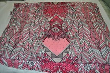Mara Hoffman Scarf Pink Pattern for Professional Sebastian 36" x 38"