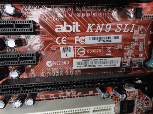 Abit KN9 SLI AMD Socket 939 DDR2 ATX scheda madre + scudo