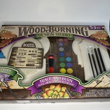 ArtSkills Wood Burning Design Studio 53-Piece Set, New In Original Pkg