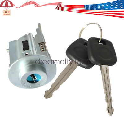 For 2003-2008 COROLLA MATRIX 4-Door 1.8L IGNITION LOCK CYLINDER SWITCH 2 KEYS