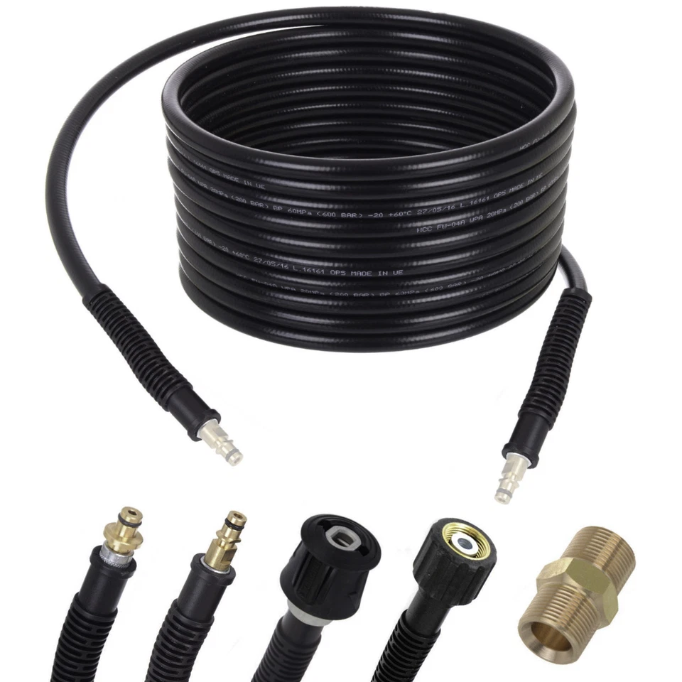 Hochdruckschlauch kompatibel mit Kärcher K2-K7 Hochdruckreiniger 60°C