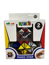 Rubik's Cube 2-Pack Magic Star Challenge 50 Years