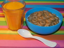 LEARNING RESOURCES Bowl of Cereal Breakfast Lot Pretend Food Fun with Food Tikes